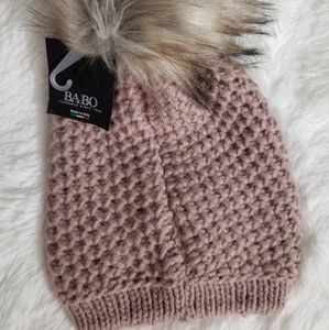 🔥BABO Knit Pom Pom Hat